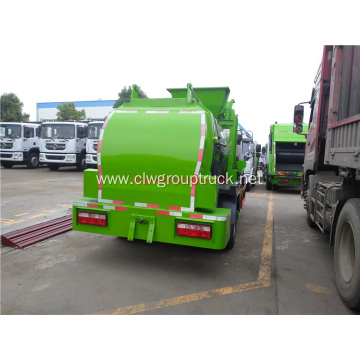 Dongfeng side loading Kitchen Waste Garbage Truck